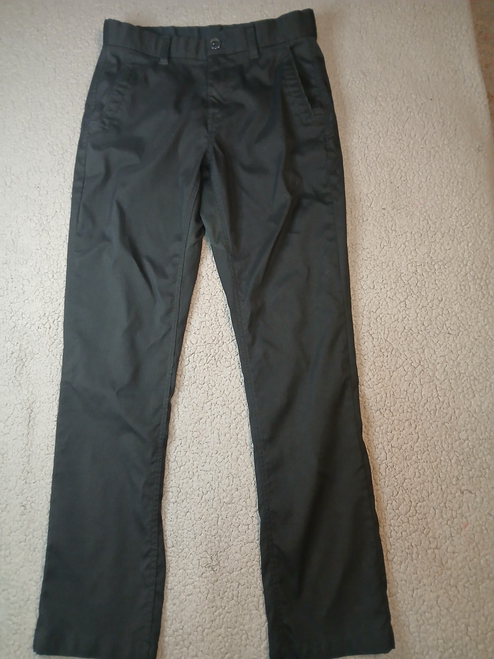 Volcom Mens Pants Long Leg Chino Size 30 Black